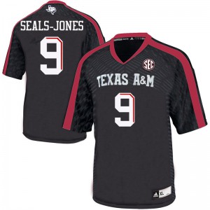 Mens Aggies #9 Ricky Seals-Jones Black College Jersey 659066-274