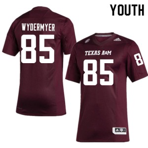 Youth Texas A&M Aggies #85 Jalen Wydermyer Maroon University Jersey 592367-104